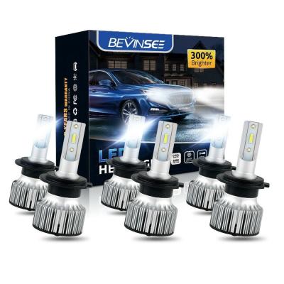 China Replace Bevinsee 6x H7 Combination Headlight Halogen Lamp Globes LED Fog Light High Low Lamp Bulbs For Benz ML350 2006 2007-2009 2010 2011 for sale