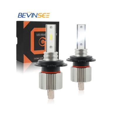 China Bevinsee 2x H7 LED Bulbs Bright White Fog Lights 6500K For Mercedes-Benz C230 2008 2009 C250 2010 H7 for sale