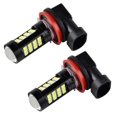 China Bevinsee 2pcs H11 H8 H9 LED Fog Driving White Bulbs For Ford Ranger Focus Fiesta Explorer H11 /H8 /H9 for sale