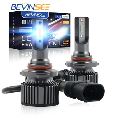 China Bevinsee 2x Plug and Play DRL Driving Lamp 6000LM 8000K 9005 H10 LED GLACIER BLUE Fog Light Bulbs HB3 (9005) for sale