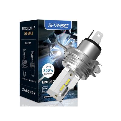 China Bevinsee HB2 H4 9003 Low Hi Low Beam Motorcycle LED Headlight Bulb For BMW F650 2012 H4/9003/HB2 for sale