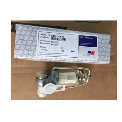 China Retail high quality MTU 0000740661 PREFILTER diesel engine spare parts for sale