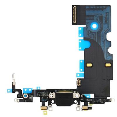 China USB Charger Dock Connector Charging Flex Cable Left Microphone For iPhone 8 High Quality Replacement For Iphone 8 Charging Flex Cable USB for sale