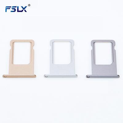 China High Quality Replacement Sim Card Tray For iphone 6plus 6 plus SIM Card Holder Adapter Socket for Iphone 6 plus SIM Card Tray for sale