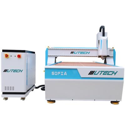 China Hotels SOFIA Cnc Router With Ccd Woodworking Camera CCD 3d Router 3d Cnc Wood Router 1325 for sale