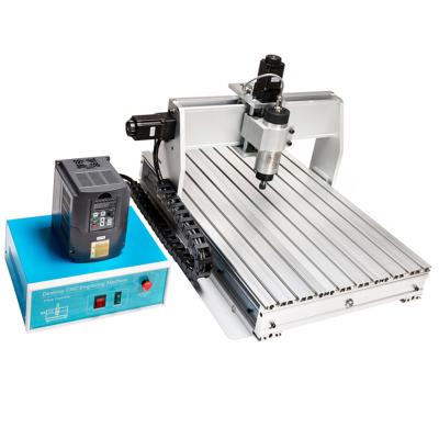 China Hotels Mini CNC Router 3040 Engraving Machine For Milling PCB Wood Holes Aluminum CNC Router Making for sale