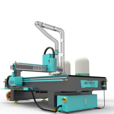 China Hotels SESAME CNC Router Machine for 3 Axis CNC 1325 CNC Aluminum Wood Router with Vacuum Table for sale