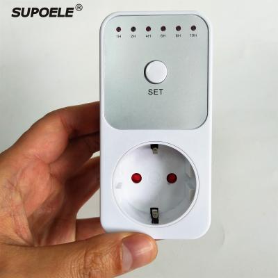 China European Timer Switch Plug Plug In Type 1 Hour 2 Hours 10 Hours 230V 16A Count Down Timer for sale