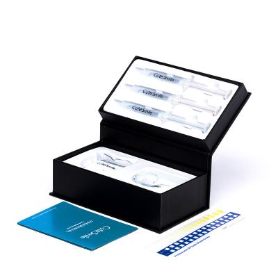 China Certified Teeth Whitening Kit at Home with LED Light Non-Toxic Plastic Tray White Label Private Logo Newest Trending 2019 AYY06 for sale