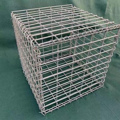 China Plain Weave Gabion Hexagonal Wire Mesh Netting Basket Stone Mattress Cage for sale