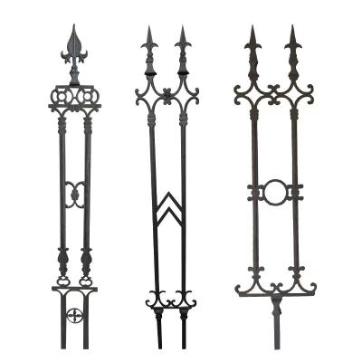 China Modern Hot Sale Adjustable Balusters Cast Iron Railing Wrought Iron Balusters for sale