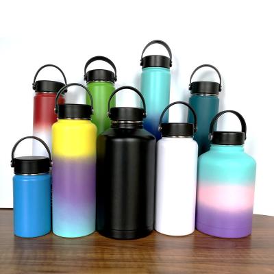 China WITH LID High Quality Most Popular Water Bottle 12 oz 16 oz 18 oz 22 oz 25 oz 32 oz 40 oz 64 oz Thermoses Thermos Sports Water Bottle oz vacuum flasks for sale