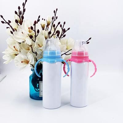 China Factory Wholesale Stocked Juice And Water Bottle Baby Eco-Friendly Sublimation Stainless Steel Baby Water Bottle for sale