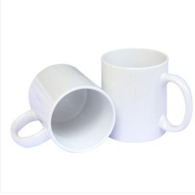 China Factory Customized Ceramic Coffee Mug Disposable Coffee Cup White Ceramic Mugs Sublimation Mug for sale