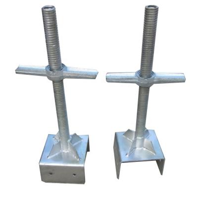 China Industrial Factory Wholesale Adjustable Scaffolding Props Prop Screw Base Jack For Sale for sale