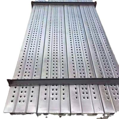 China China industrial scaffolding plank galvanized for steel frame scaffolding plank with hook for sale