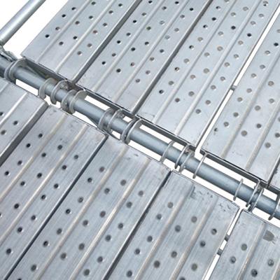 China Industrial Galvanized Steel Metal Plank With Hook Scaffolding /scaffolding Boards for sale