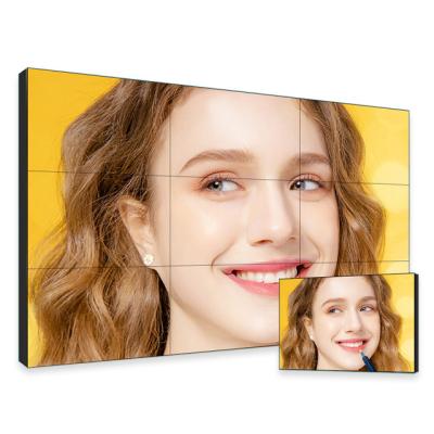 China Videowall 55 Inch 4k 3x3 Indoor Mount Advertising Display Splicing Controller Screen Lcd Video Wall for sale