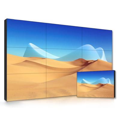 China Factory 55 Inch 1x3 3x2 2x3 Indoor Split Screen LCD Display Stand Seamless Screen Video Wall for sale