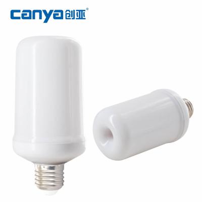 China Residential Custom Packaging Flicker Light Bulb Simulation E27 E26 B22 Flame Effect Lamp Led Flame Flicker Light Bulb for sale