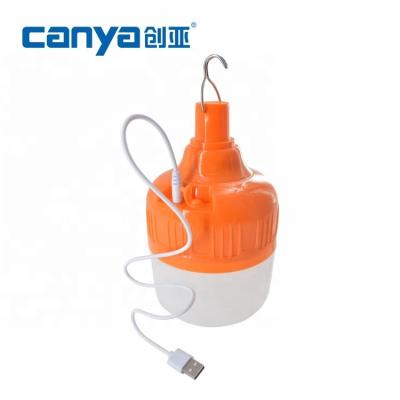 China Emergency Indoor Outdoor Tent Lighting Dimmable Emergency LED Bulb Rechargeable Emergency Bulb for sale