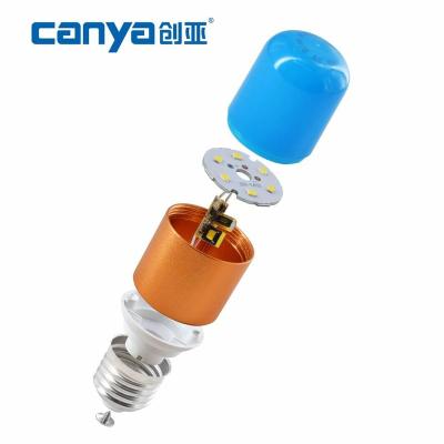 China Residential Professional Manufacturer Colorful Cylindrical Light Bulbs Led Bulb 5W Colorful Colors Column Led Bulb for sale