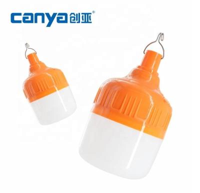 China Indoor Outdoor Emergency PP Material LED Portable Light Rechargeable Bulb For Expanding Adventure for sale