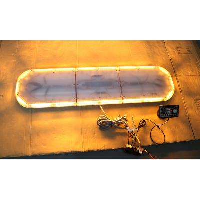 China New Arrival Lightbar LED Amber Warning Lightbar Emergency Flashing Light For Car for sale