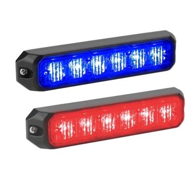 China Led Grill Strobe Flashing 24V Car Led Strobe Light 180*40MM for sale