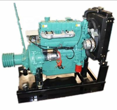 China Weifang Ricardo 30.1kw K4100P water cooled diesel engine with belt pulley for sale for sale