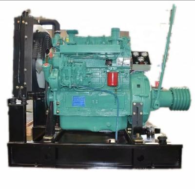 China Weifang Ricardo water cooled 50kw/68Hp ZH4100ZP 2000rmp stationary diesel engine fixed power diesel engine with belt pulley for sale for sale