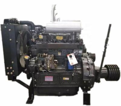 China Weifang water cooled Ricardo 52kw/70.7Hp water cooled ZH4102ZP 2000rmp power stationary/fixed diesel engine with belt pulley for sale for sale