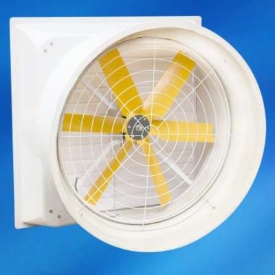 China wall mounted handmade shell FRP exhaust fan for sale