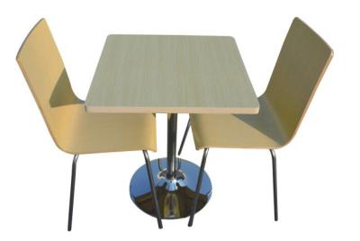 China fiberglass  FRP dining table and chair for sale