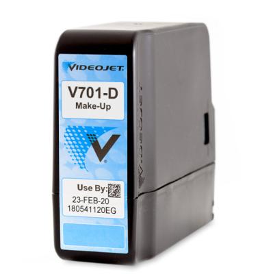 China 100% Original Original V701-D Make Up Ink Cartridge For Videojet V701-D Printer Ink for sale