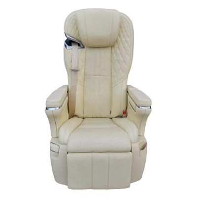 China Custom Made Comfortable Electric Heating Rotation Luxury Massage Sliding VIP Car Seat For Tuning MPV Van Iveco Daily for sale