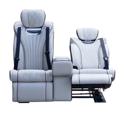 China Fashionable New VIP Luxury Car Electric Seat Two Leather Seats For Sale For Alphard Vellfire Conversion for sale