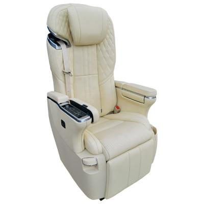 China Customized luxury luxury leather VIP electric car seats for van conversion LM300 alphard vellfire hiace interior coaster for sale