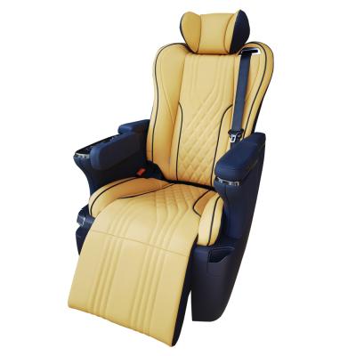 China Custom Luxury Electric Auto Seats VIP For MPV Limousine Van Minibus Motorhome Camper Van Interior Tuning Alphard Sienna Hiace for sale