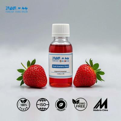 China Fresh Strawberry Flavor,True Extraction Liquid And Powdered Flavor Derived From Natural Strawberries for sale