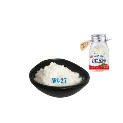 China Mint Candy WS-27 Cooling Agent Powder C12H25NO 99.0% Purity for sale