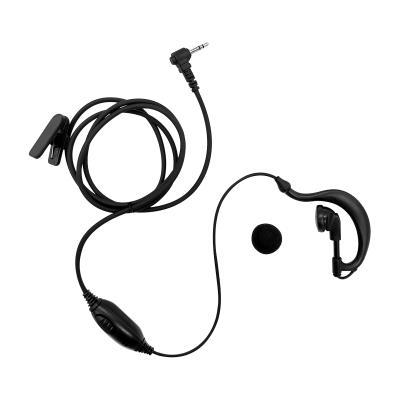 China G Shape Clip-ear Headset / Earpiece Mic For Motorola Two Way Radio Walkie Talkie 1 Pin General for sale