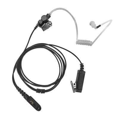 China 2 Wire Air Cover Tube Monitoring Earpiece Acoustic Headset With PTTs For Motorola Radio General for sale