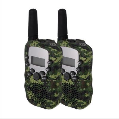 China Walkie Talkie Long Range 3KM Children's Toy Camouflage Mini Handheld Intercom T-388 T388 for sale