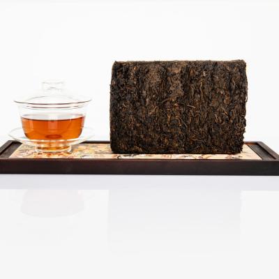 China Pure Dark Tea Cake Shaanxi Chinese Small Square Futea Brick for sale