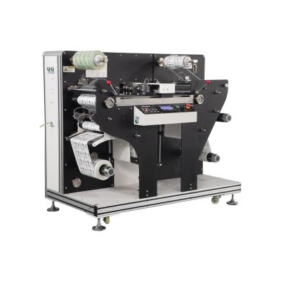 China Semi Rotary Label Die Cutting Vicut VR320 Multi Function Automatic Machine with Slitter for sale