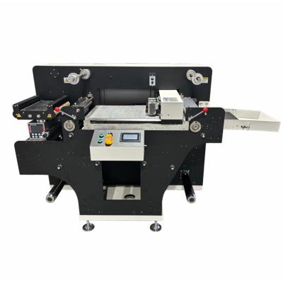 China Self-Adhesive Label Finisher Multifunctional Roll Digital Label Paper Cutting Machine for sale