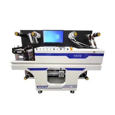 China VR350 Auto Rotary Feeding and Laminating Die Cutting Machine with DELTA PLC Control for sale