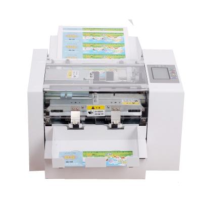 China Low Noise Automatic Card Cutter Stable Performance Visiting Card Cutter for sale