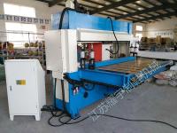 China Sistema operacional principal de viagem hidráulico do controle de Digitas da máquina de corte de pano de vidros à venda